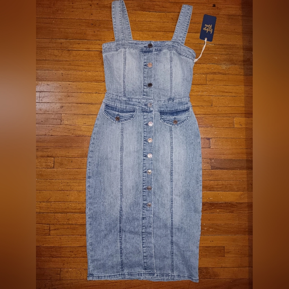 Indigo Rain dress